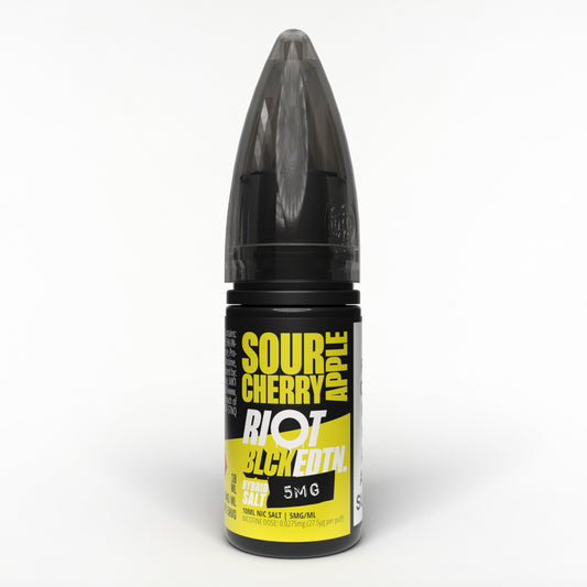 BLCK EDTN: Sour Cherry & Apple 10ml by Riot Squad