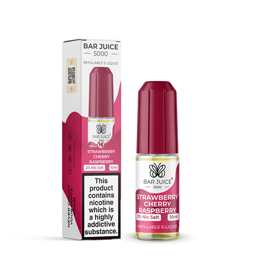 Strawberry Cherry Raspberry 10ml by Bar Juice 5000