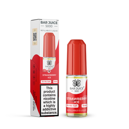 Strawberry Ice 10ml by Bar Juice 5000