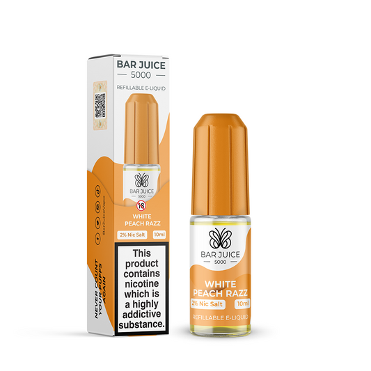 White Peach Razz 10ml by Bar Juice 5000