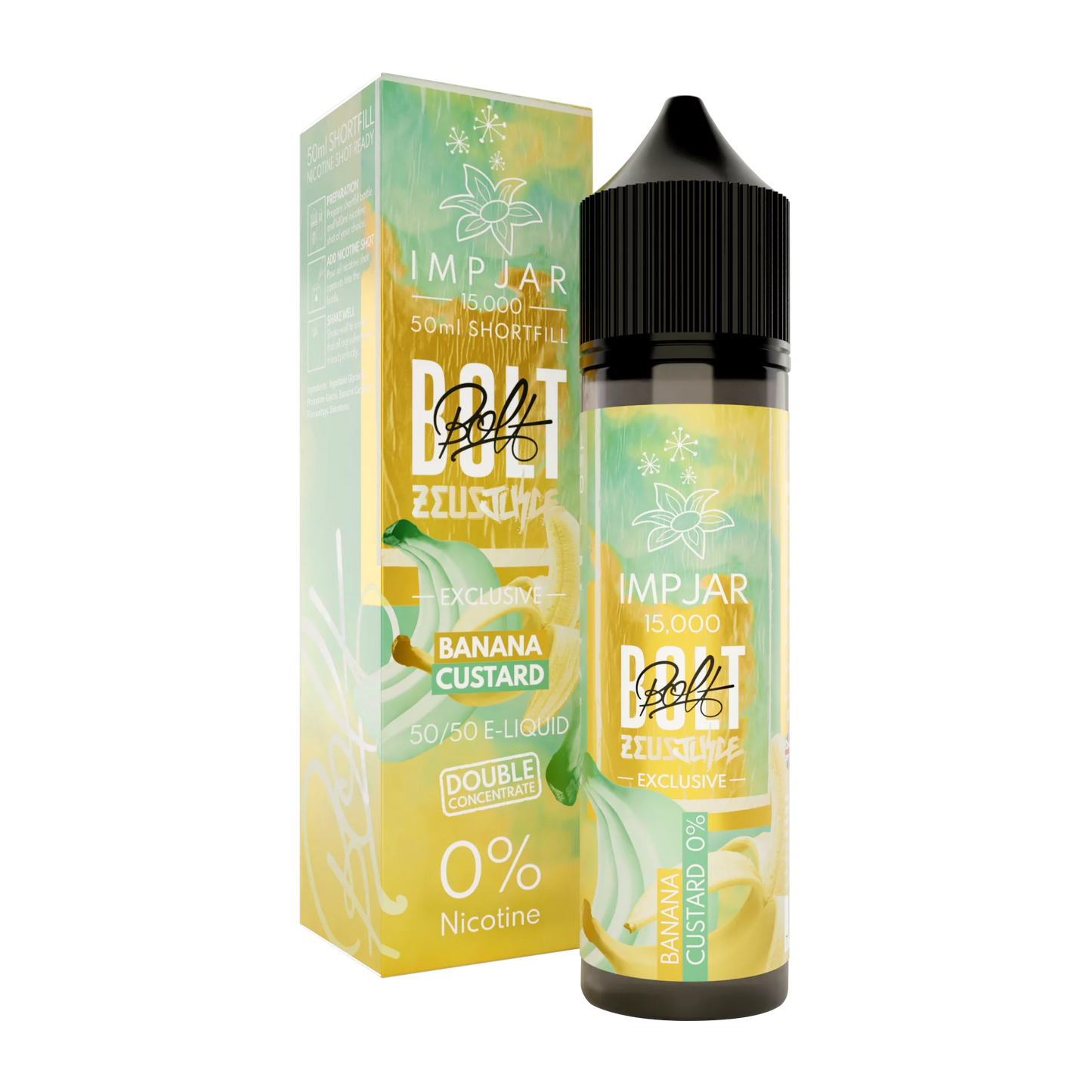 Imp Jar x Bolt: Banana Custard 50ml by Zeus Juice