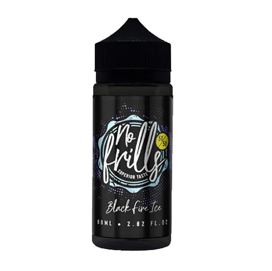 Black Fire Ice 50/50 80ml by No Frills