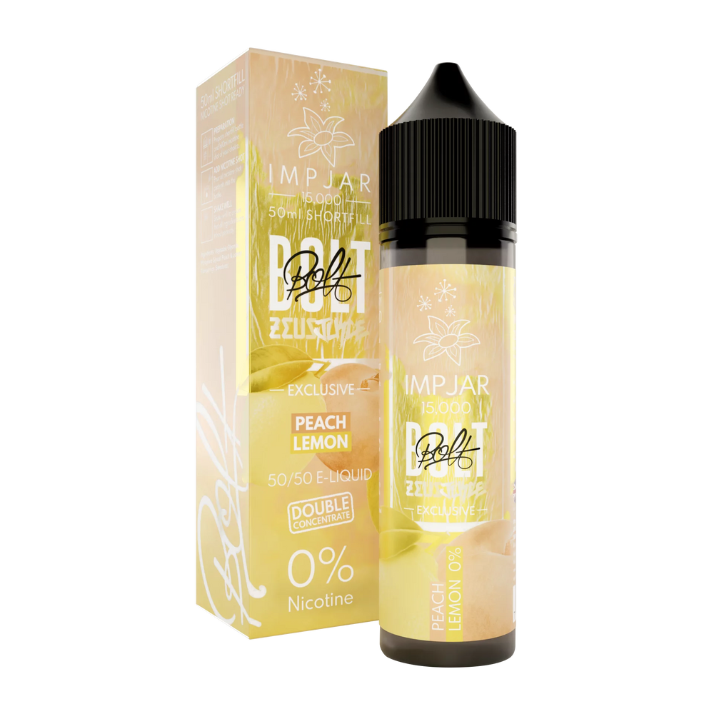 Imp Jar x Bolt: Peach Lemon 50ml by Zeus Juice