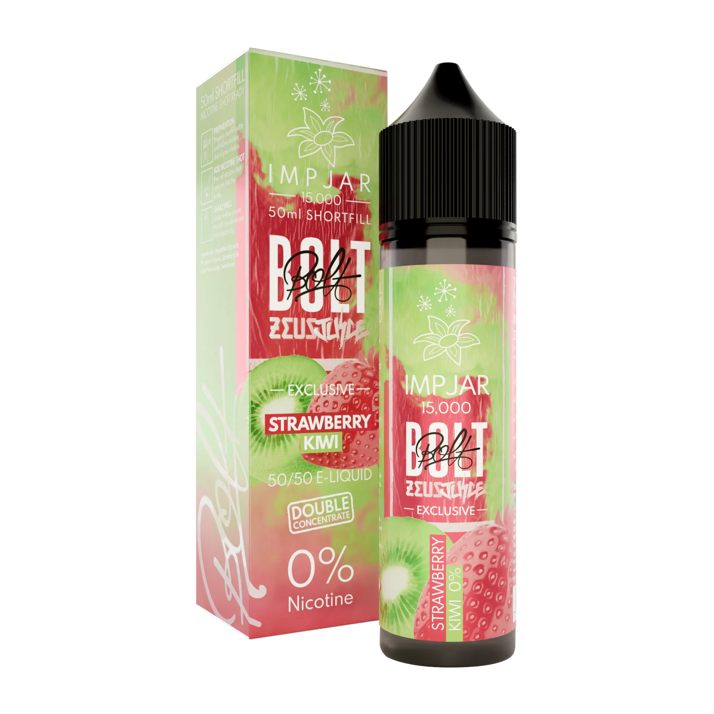 Imp Jar x Bolt: Strawberry Kiwi 50ml by Zeus Juice