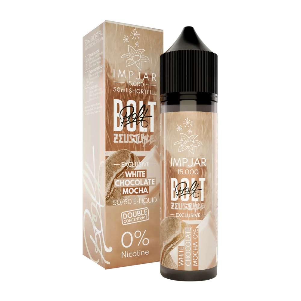 Imp Jar x Bolt: White Chocolate Mocha 50ml by Zeus Juice