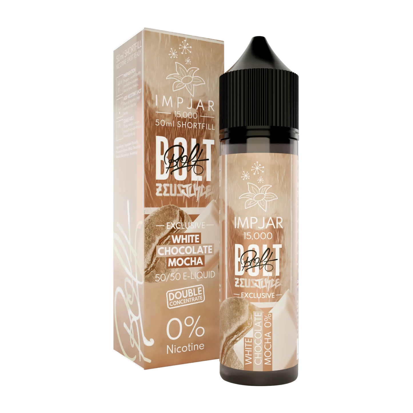 Imp Jar x Bolt: White Chocolate Mocha 50ml by Zeus Juice