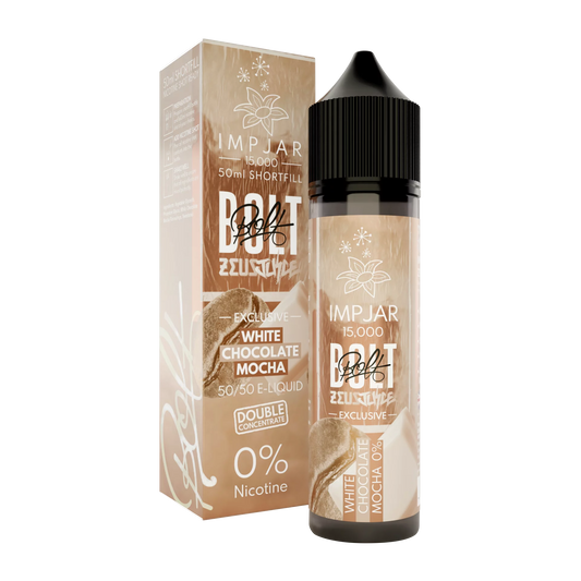 Imp Jar x Bolt: White Chocolate Mocha 50ml by Zeus Juice