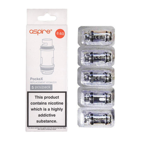 Aspire PockeX Coils-Coils-Vapour Generation