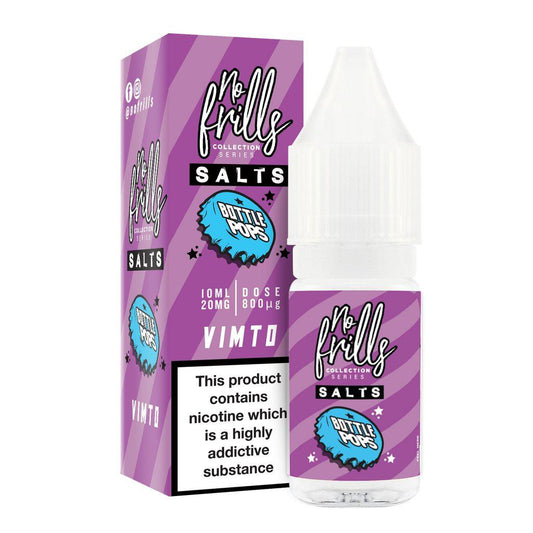 Bottle Pops: Vimto 10ml Nicotine Salt by No Frills-E-liquid-Vapour Generation