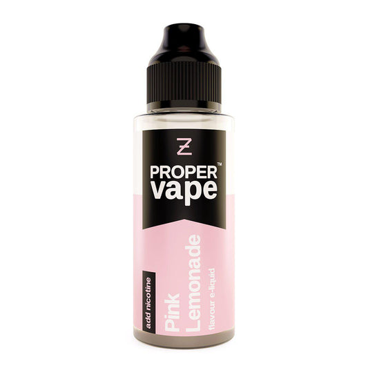 Pink Lemonade 100ml Shortfill by Proper Vape-E-liquid-Vapour Generation