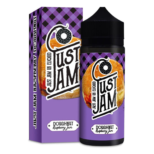 Raspberry Doughnut 100ml Shortfill by Just Jam-E-liquid-Vapour Generation