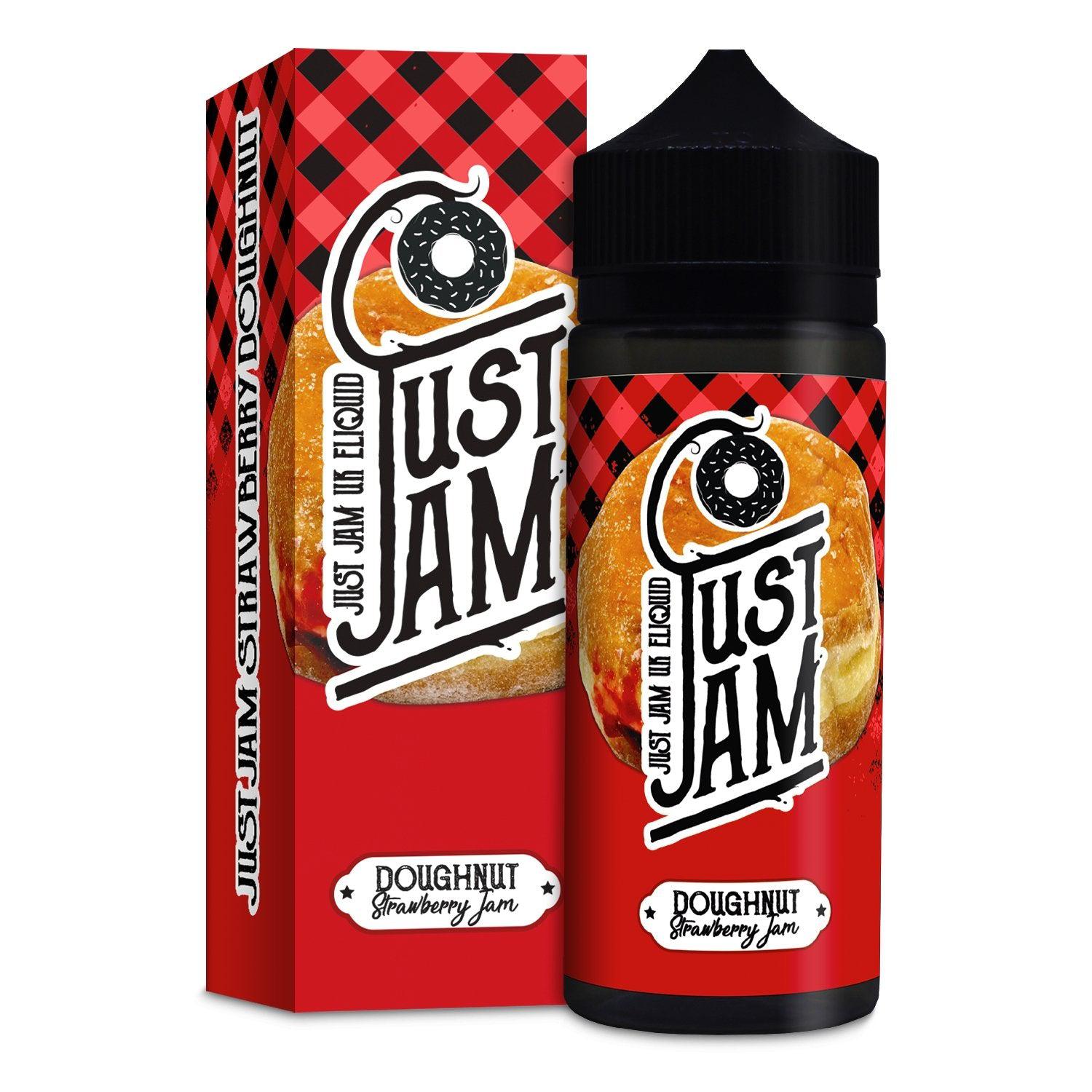 Strawberry Doughnut 100ml Shortfill by Just Jam-E-liquid-Vapour Generation