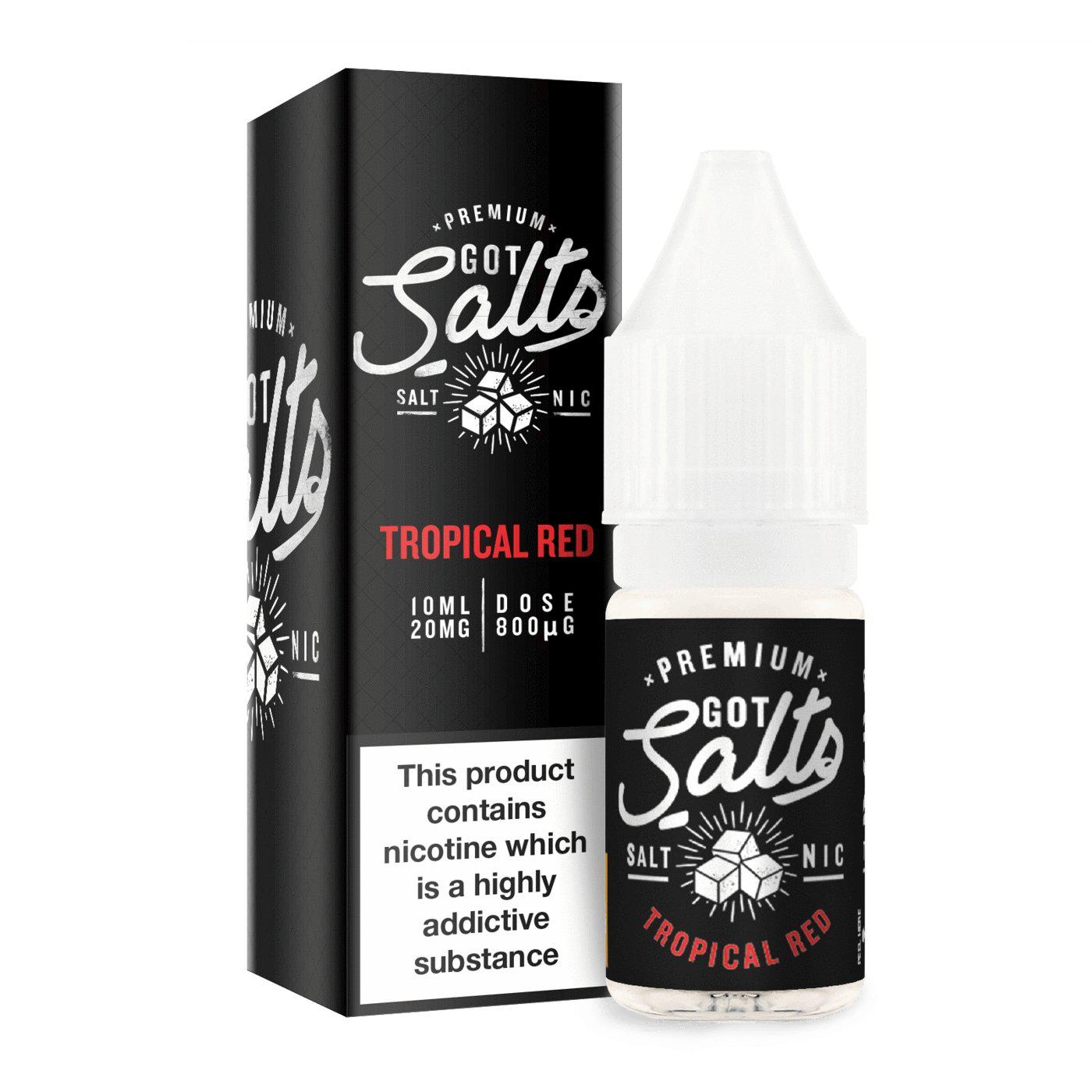 Tropical Red 10ml by Got Salts-E-liquid-Vapour Generation