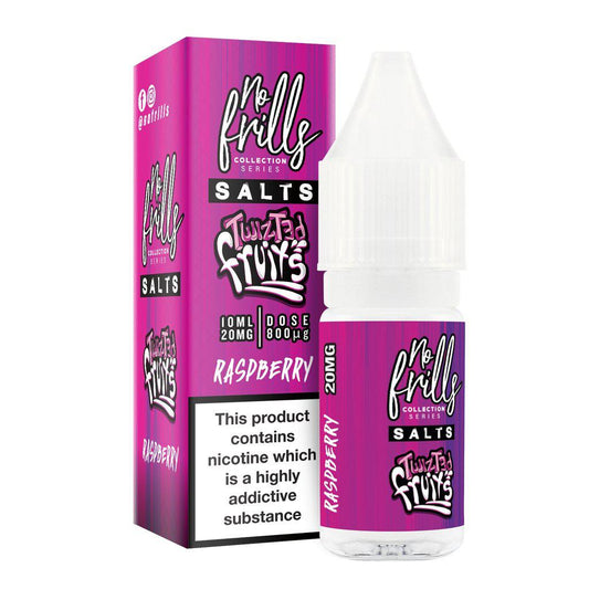 Twisted Fruits: Raspberry 10ml Nicotine Salt by No Frills-E-liquid-Vapour Generation