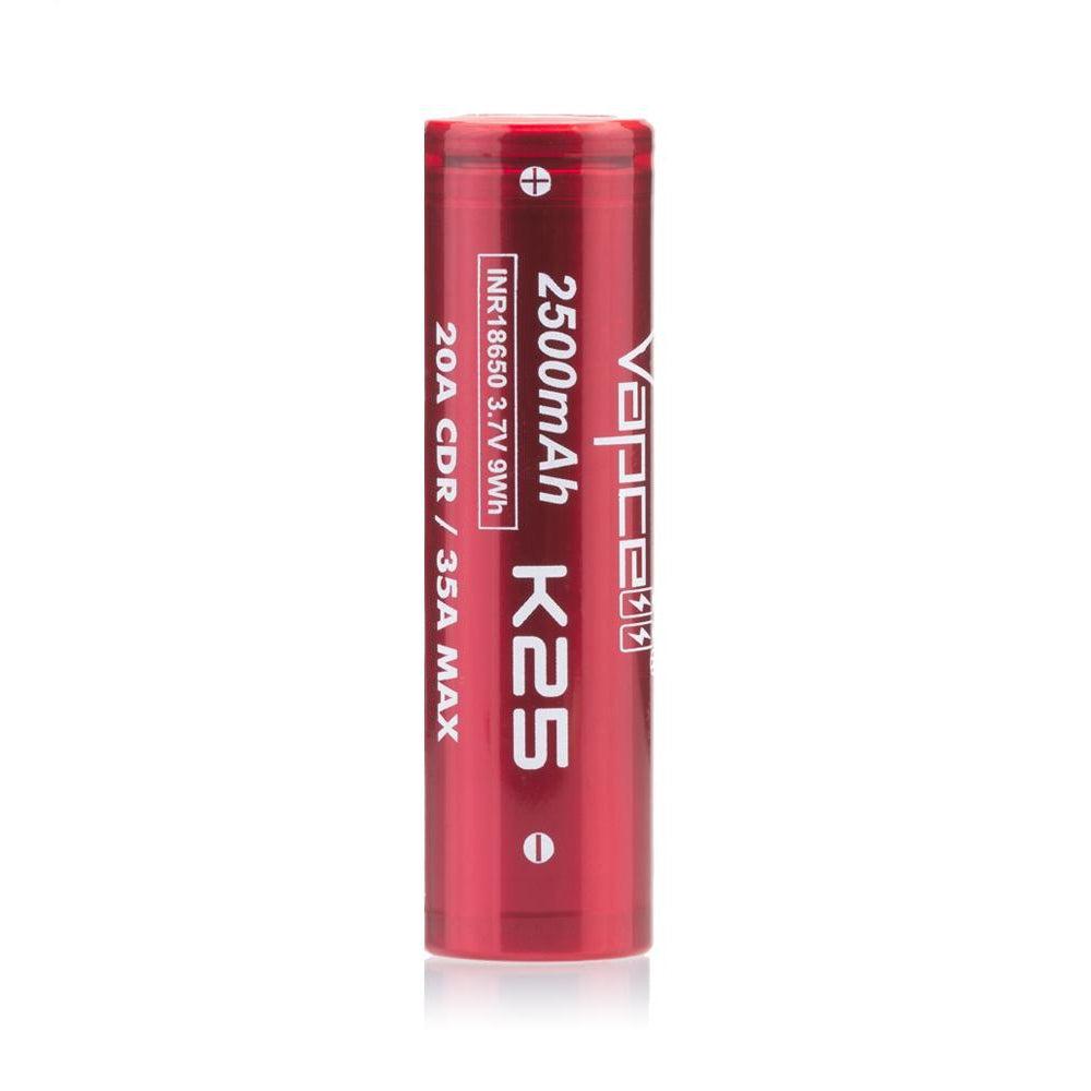 Vapcell K25 2500mAh 18650 Battery-Batteries-Vapour Generation